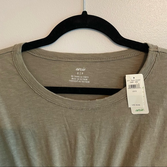 NWT Aerie Twist Front Casual Dress - Picture 5 of 6